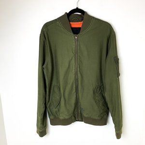 Deus ex Machina Elias Army Green Bomber jacket medium